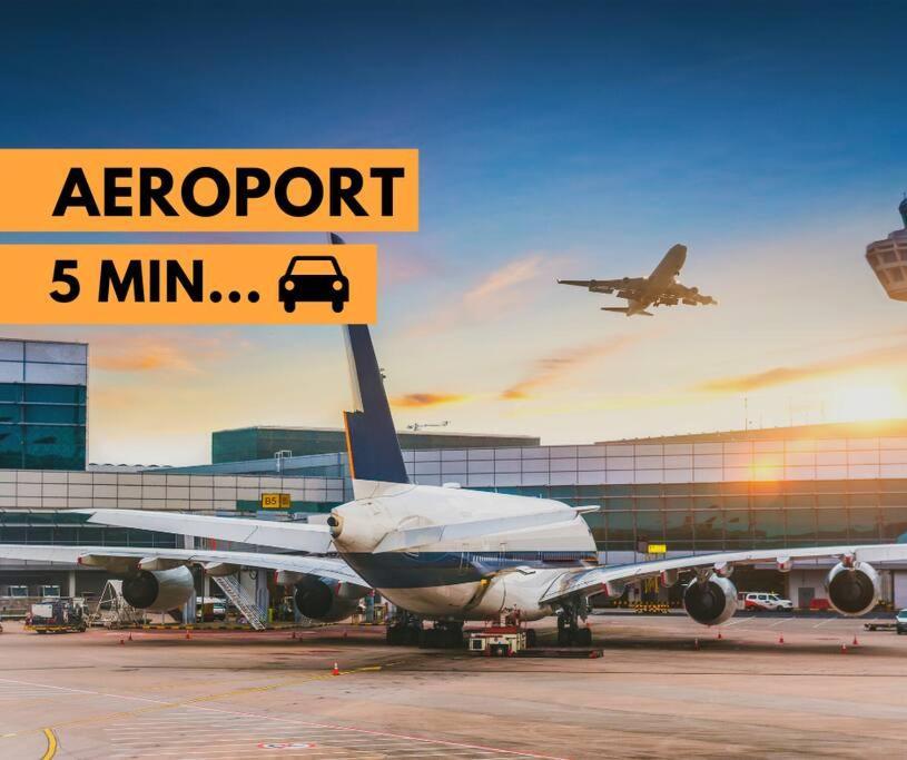 Lumineux, Tout Confort, Wifi & Terrace & Parking Сен-Лоран-дю-Вар Экстерьер фото